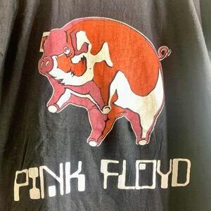 1977 PINK FLOYD Animals Tour double sided single stitch graphic tee shirt M Pig